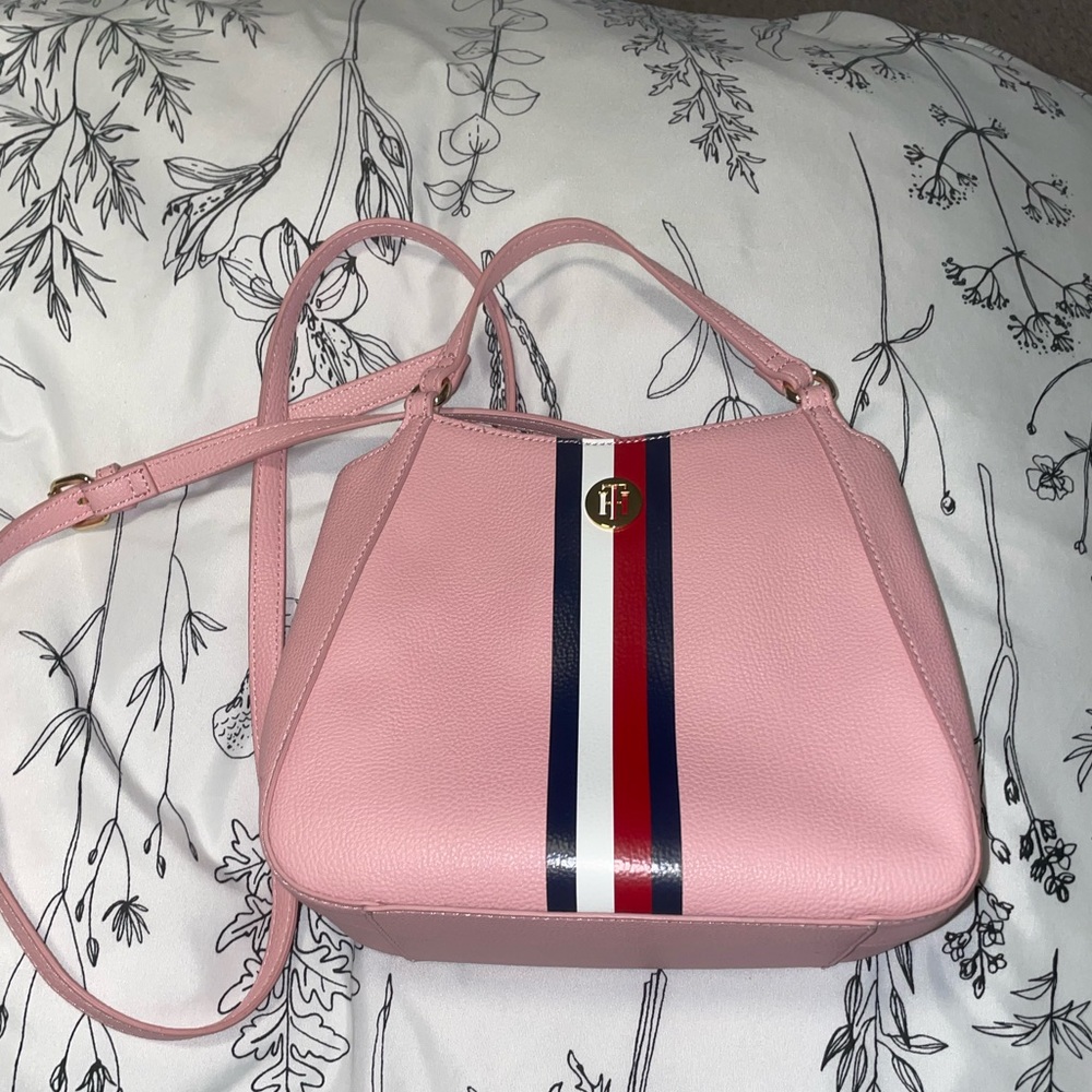 Pink, Red, Blue Purse from Tommy Hilfiger